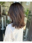 ミディアムレイヤー×ハイライトグラデーション