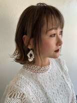 シャンプーボーイアネックス(SHAMPOO BOY Annex)&nbsp;ピアス映え×外はねボブbyERINA