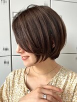 プルーヴ 秋葉原(prove)&nbsp;30代40代大人女性/前髪ありショートボブ/ショートヘア/髪質改善