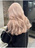 ミルクティーベージュダブルカラーグレージュカラーハイライト