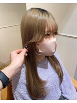 ルシードスタイル グローバルディー 稲毛店(LUCIDO STYLE GLOBAL.D)&nbsp;しっとり質感◎ショコラベージュ【稲毛】