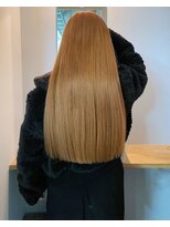 チーカ(chica)&nbsp;オレンジベージュ/美髪/フェミニンロング/ケアブリーチ