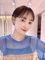 サンド クリア 横浜本店(sand clear)&nbsp;ボブディオリーブベージュ髪質改善縮毛矯正フェイスレイヤー