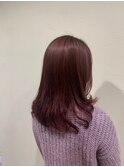 冬に大人気♪ピンクバイオレットカラー☆