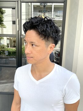 ウェーブ(WAVE) スパイキーショート×パーマ