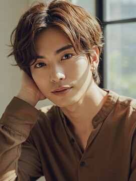 ヘアリゾート バルボア アイランド(hair resort Balboa Island) メンズパーマ/ナチュラルパーマ/ナチュラルブラウン