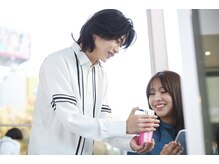 Aujuaを使ったミルボン商品をその場で体験しよう！