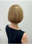 ベージュカラー　ブリーチカラー　10代/20代