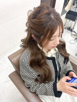 セットサロン ベル(Belle) ハーフアップ