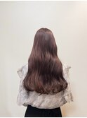 くびれヘア/アプリコットオレンジ/夏のヘアアレンジ/岡山