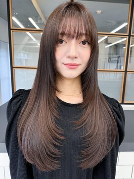 ソア 渋谷(soar) 韓国風レイヤー◎小顔カット透明感カラー20代30代