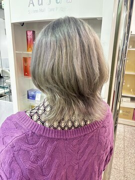 タブー(TABOO) ★ウルフカット×ホワイトシルバー