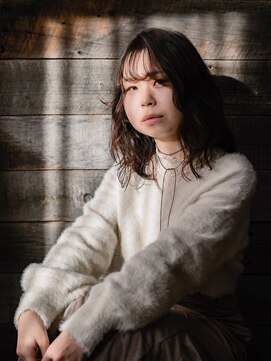 ヘアークラフト(Hair Craft) ゆるふわパーマ×ナチュラルブラウン/岡山/レイヤーカット