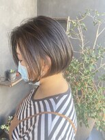 ナナ バイ ピケ(nana by pique)&nbsp;ぱつっとボブ/切りっぱなし/暗髪/大人ショートボブ/20代30代40代