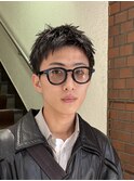 スパイキーショートツイストピンパーマショートパーマ20代30代