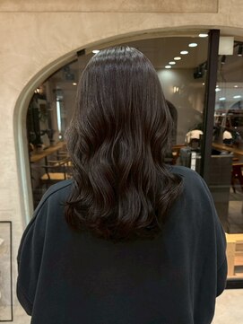 ヘアーブレイス(hair brace) 千葉駅/着物ヘア/大人ガーリー/ダークアッシュ/似合わせカット