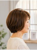 40代50代60代ショート/白髪ぼかし/ハイライト/髪質改善/入間　