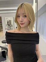サンド ミュウ 横浜店(sand mieu)&nbsp;ナチュラルストレート × ショート（20代向け）