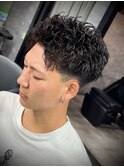 大分ピンパーマベリーショート