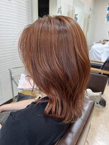クール ヘアリズム 上田店(COOL Hair rhythm) オレンジカラー