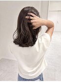 アッシュグレージュ/ブリーチなしダブルカラー/横浜美容室