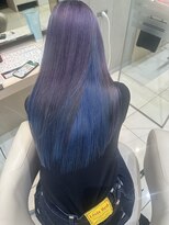 アッシュ 洋光台店(Ash)&nbsp;洋光台ブリーチ複雑履歴ダブルカラー白髪ぼかしハイライト