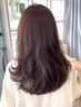 No.1【秋冬に向けての艶カラー◎】カット＋艶カラー＋トリートメント