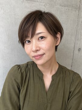 テーラヘアー 我孫子店(TELA HAIR) 《上品シルエット》艶感ショート
