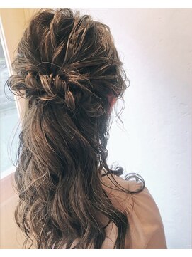 ヘアーデザイン リーム(Hair Design Rm.) オトナカワイイなハーフアップ