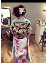 アウリーズ(AURIYS hair vacation)&nbsp;ヘアセット着付け成人式