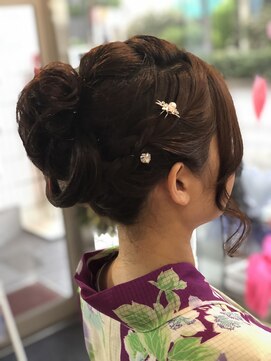 ボンビィヴァン(bon-vivant) 浴衣着付けとヘアセット