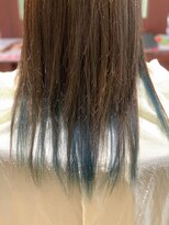 ケーズヘアー 北習志野店(K's Hair) インナーブルーアッシュ