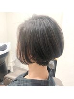 アルマヘアー(Alma hair by murasaki)&nbsp;メリハリのある丸みショートボブ