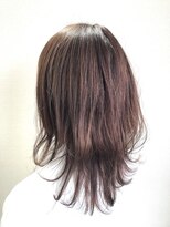 美容室 椿家(ツバキヤ) 春ピンクカラー。