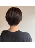 すっきり丸みショート