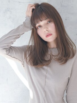 エアー 銀座(air) ★岡田有加★20代30代【弱酸性パーマ】艶髪ワンカールスタイル★