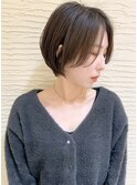 【morio札幌】札幌ショート　大人かわいい丸みショートボブ