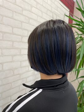 ビス リアン 川口店(Vis lien) バレイヤージュ/ブルーアッシュ/同系色カラー/