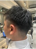 【RISK 飛澤広偉】20代 30代フェードカット バーバースタイル