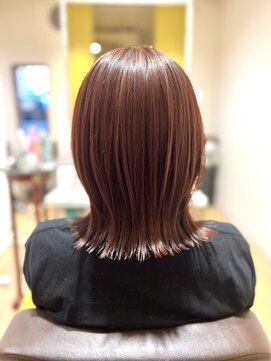 ミリール (Mireel) 酸性ストレート/くびれミディ&ピンクブラウン