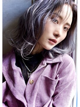 アール 北千住店(ar) ダブルカラー/モノトーンカラー/シースルーバング[北千住]