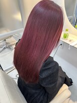 シダ(sida SAIIN) ★【sida 池村】ブリーチでも艶髪/ワインレッド