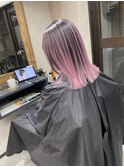 バレイヤージュ、ハイライト、ショコラアッシュ、グレージュ
