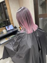 サニー 渋谷(SUNNY) バレイヤージュ、ハイライト、ショコラアッシュ、グレージュ