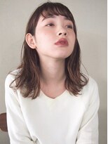 コス(kos)&nbsp;インナーグレージュ/マチルダボブ/前髪/ピンクベージュ/二子玉川