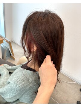 カッツ 笠岡店(CUT S) インナーチェリーピンク