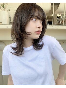 アクアオモテサンドウ(ACQUA omotesando) ◇小顔になれる♪ミディアムウルフ