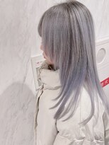 リー 京橋(Lee) 今里☆レイヤーカットとブリーチしてラベンダー☆