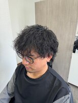 エイト(AITE)&nbsp;マッシュパーマ/ウルフ/アッシュブラック/カルマパーマ/川口19