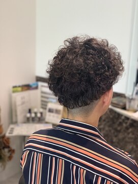 ビジョルノ つくばみどりの店(Begiorno) 無造作マッシュメンズショートパーマ☆ツーブロック